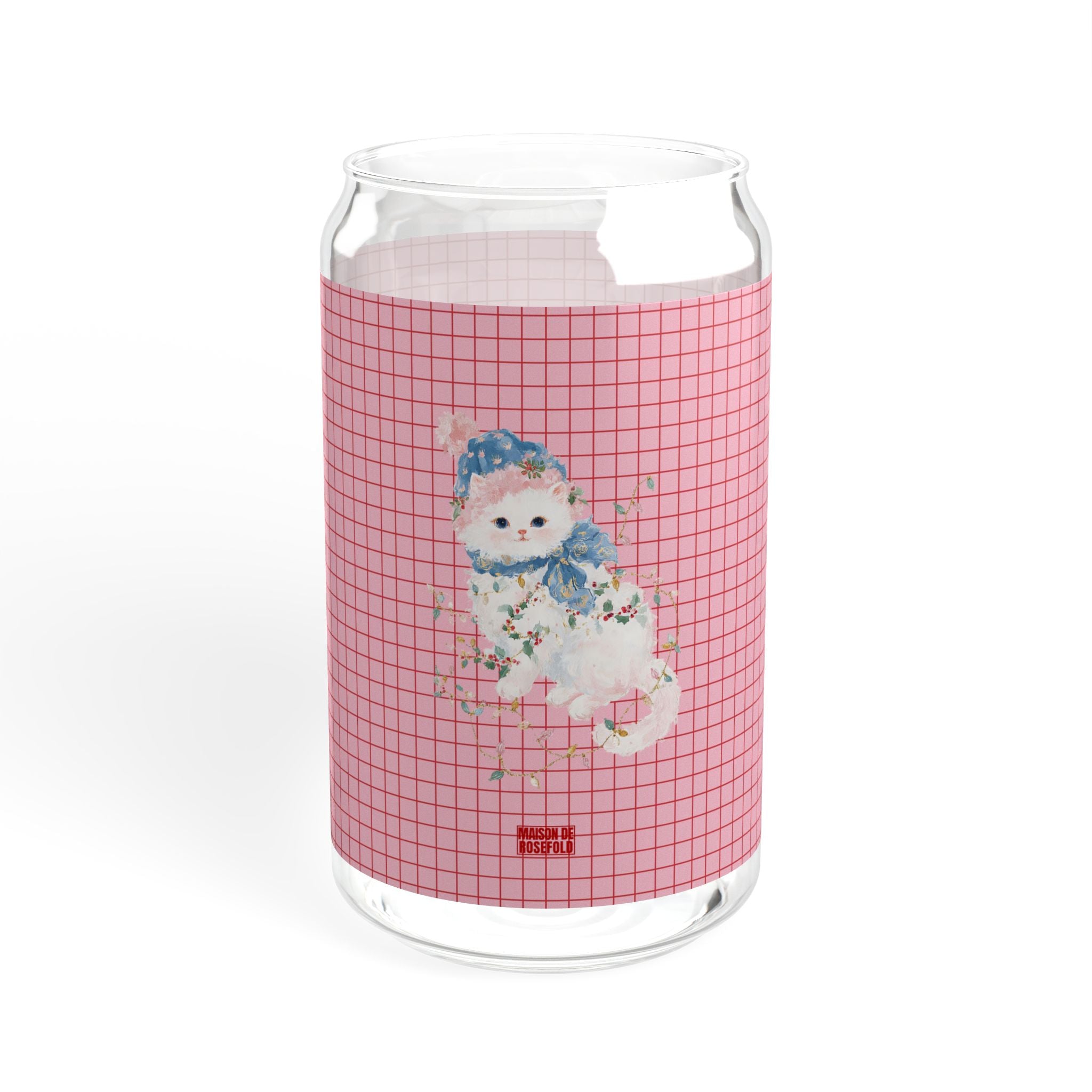 ROSEFOLD Vintage Glass Jar 16oz