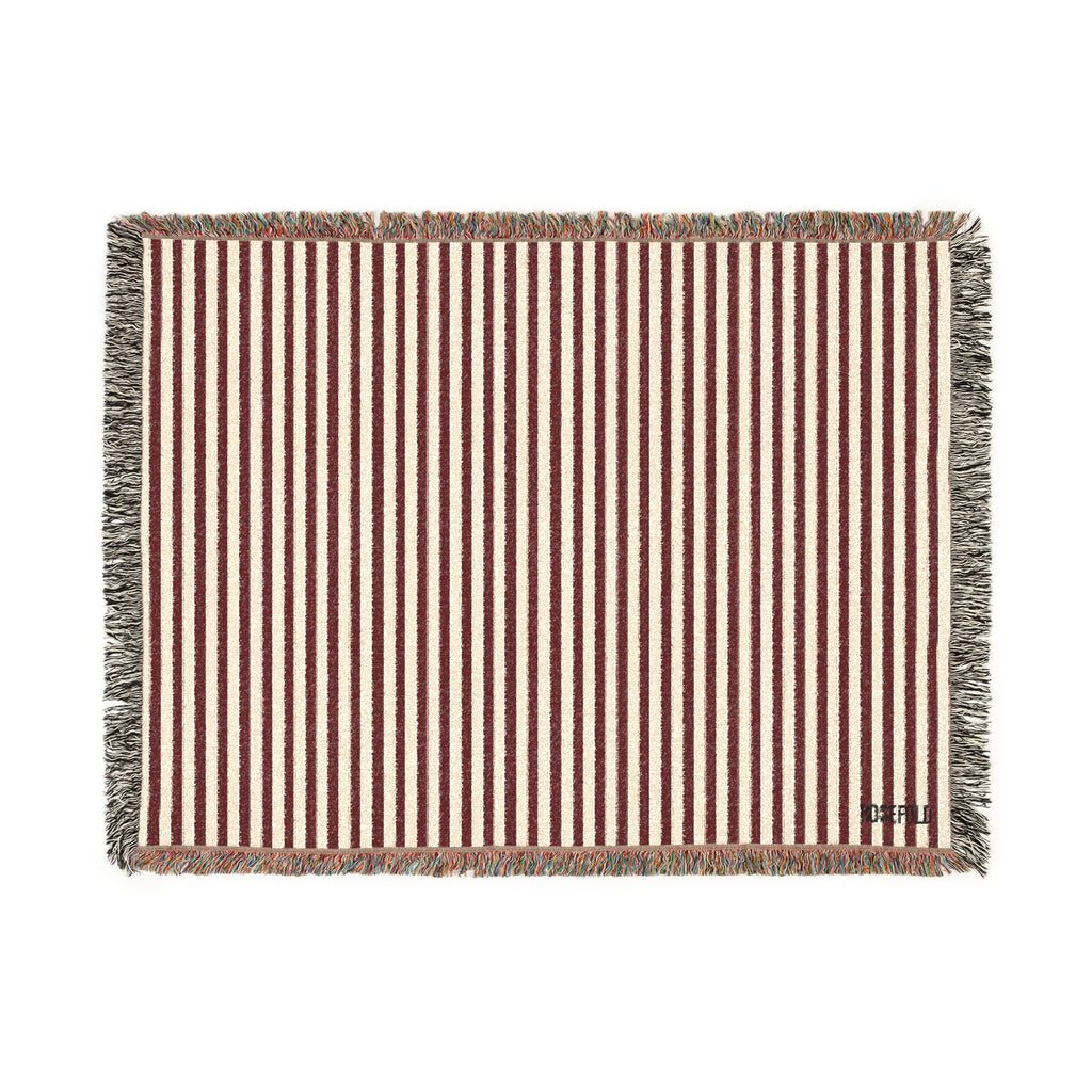 ROSEFOLD Woven Throw Blanket