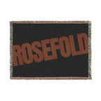 ROSEFOLD Woven Throw Blanket