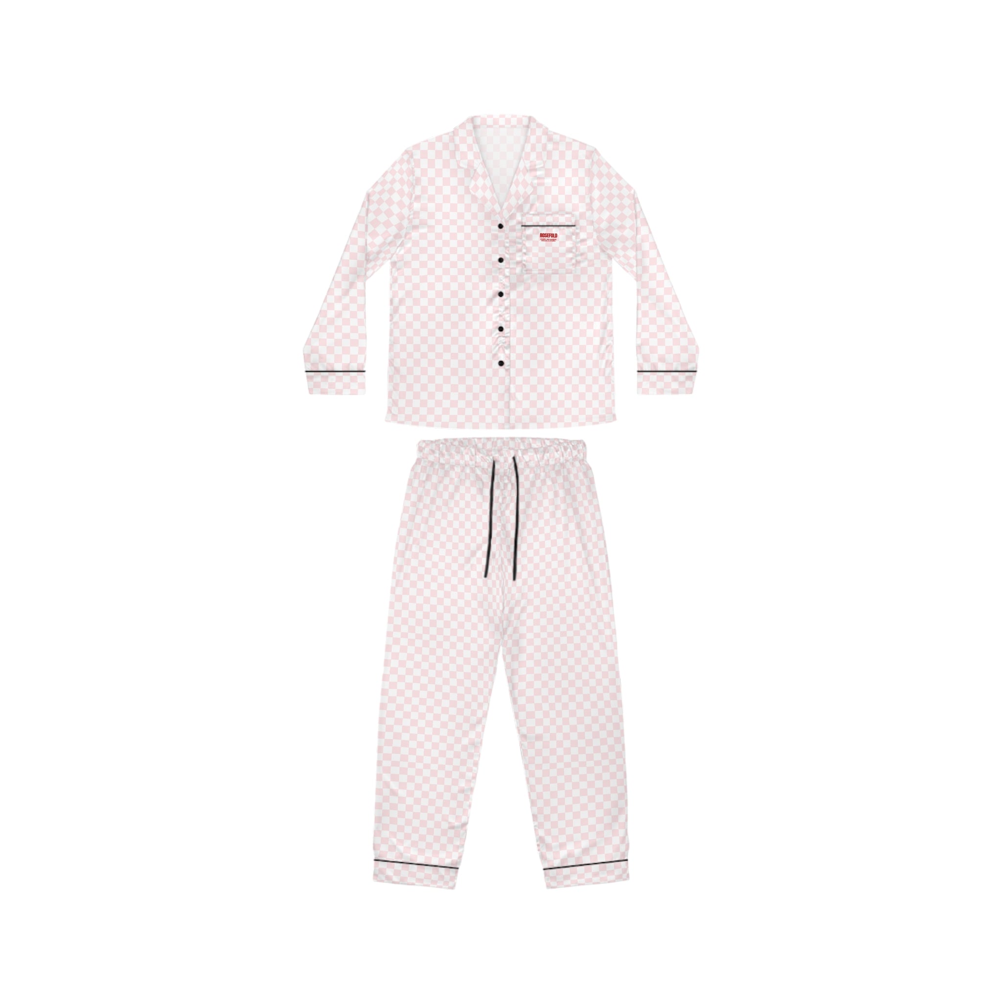 ROSEFOLD Satin Pajamas Set