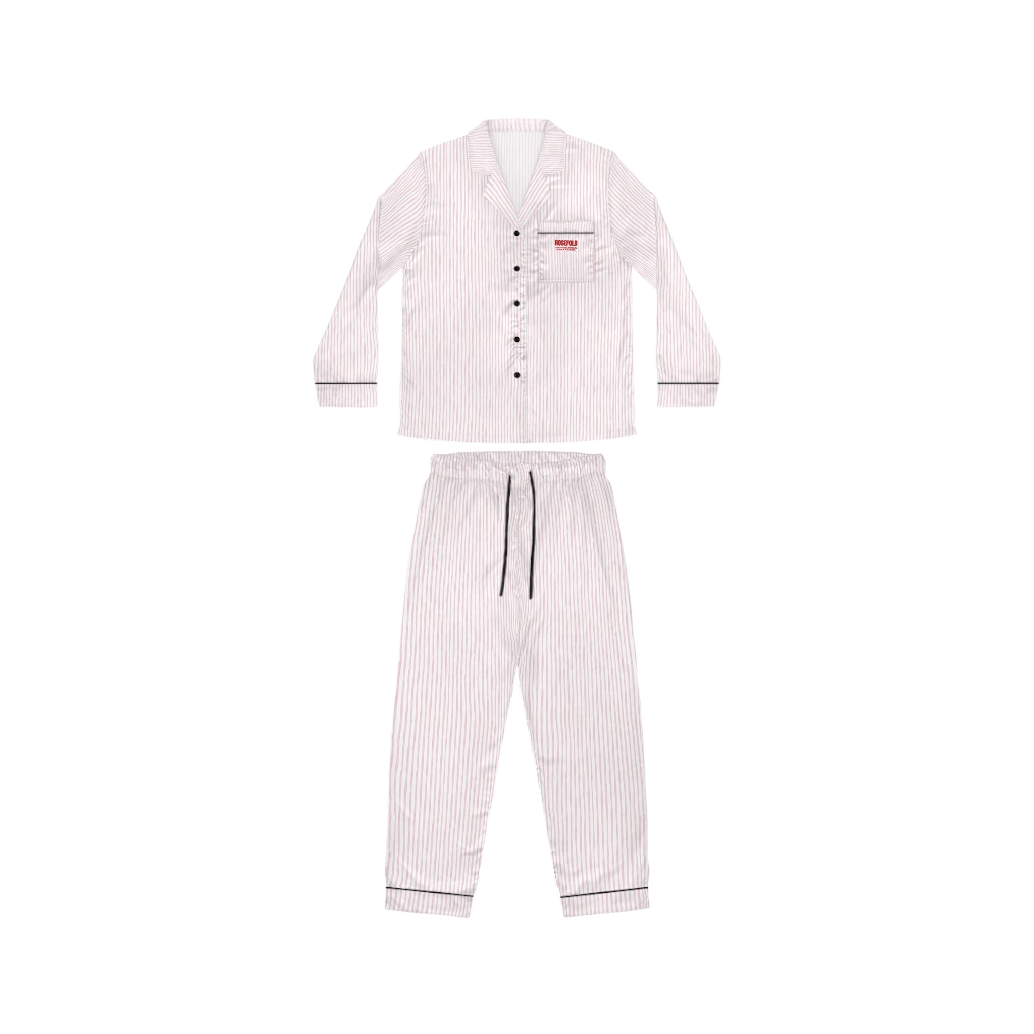 ROSEFOLD Satin Pajamas Set