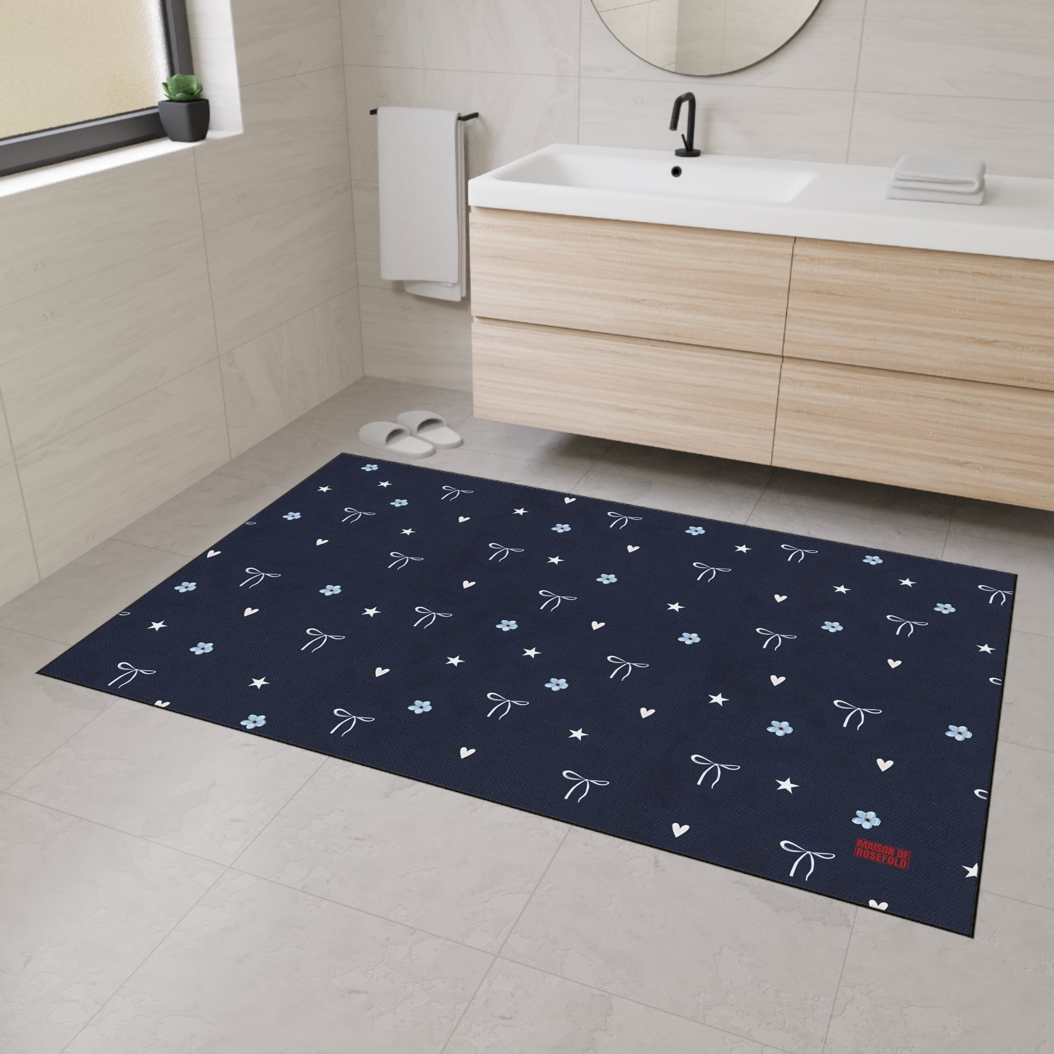 RROSEFOLD Floor Mat