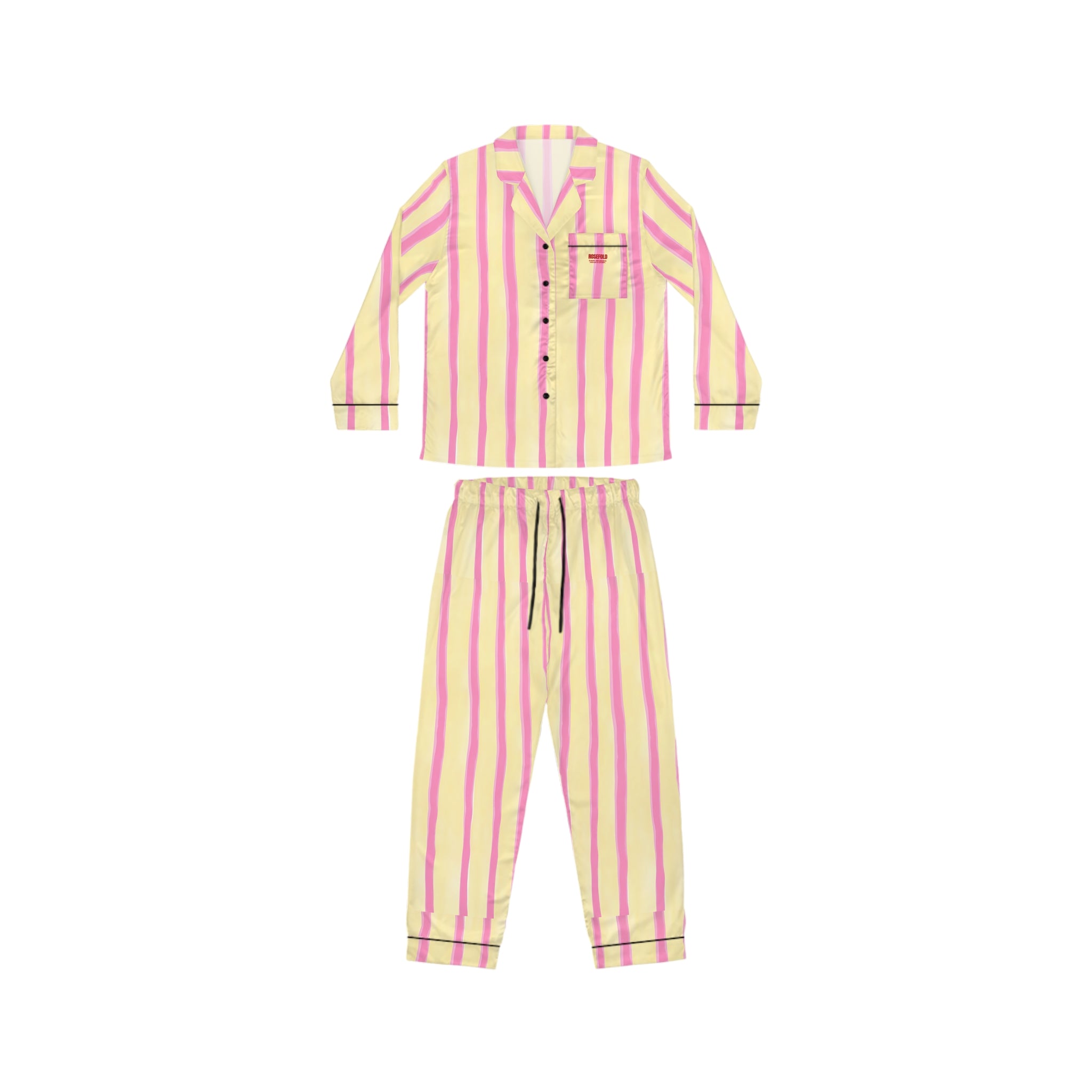 ROSEFOLD Satin Pajamas Set