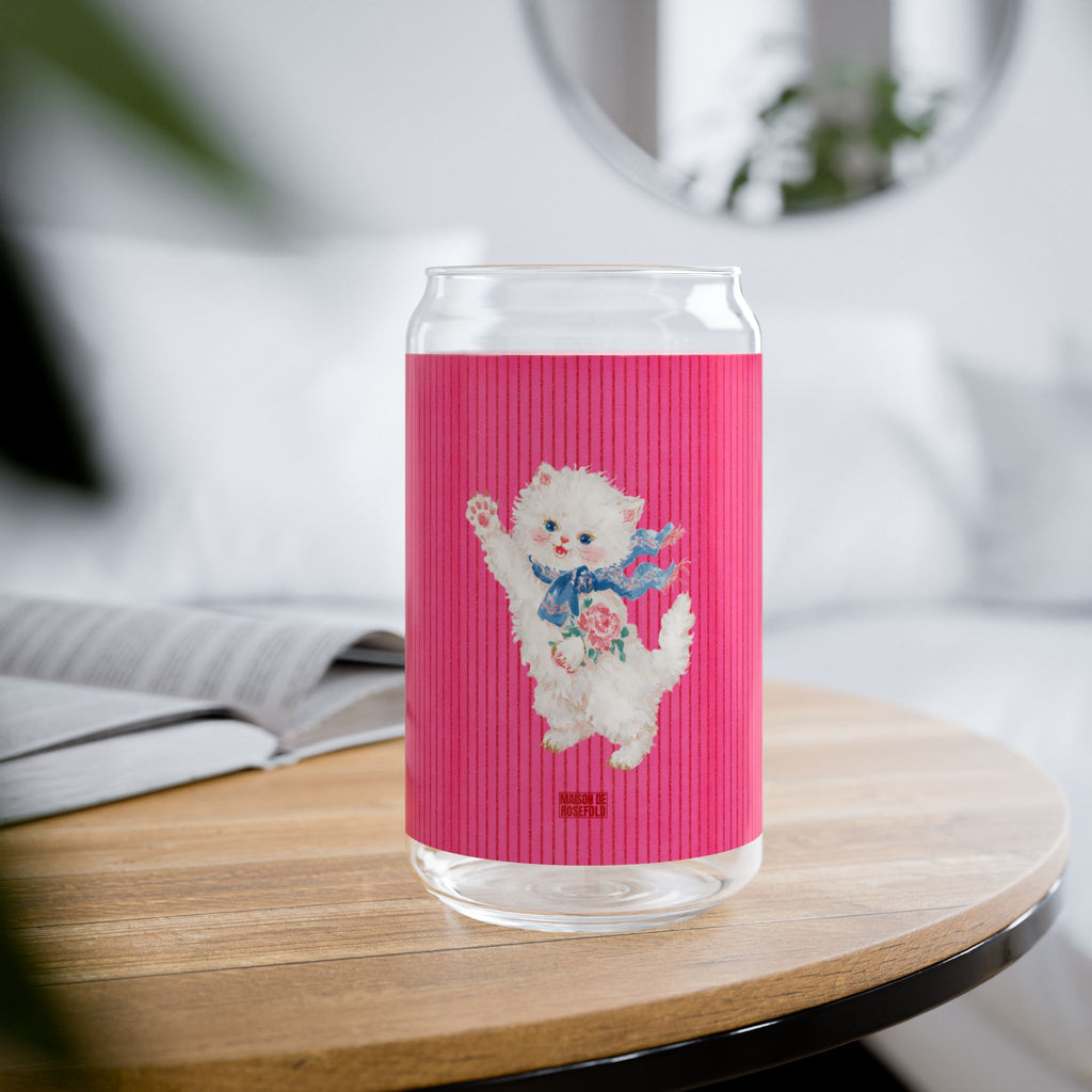 ROSEFOLD Vintage Glass Jar 16oz