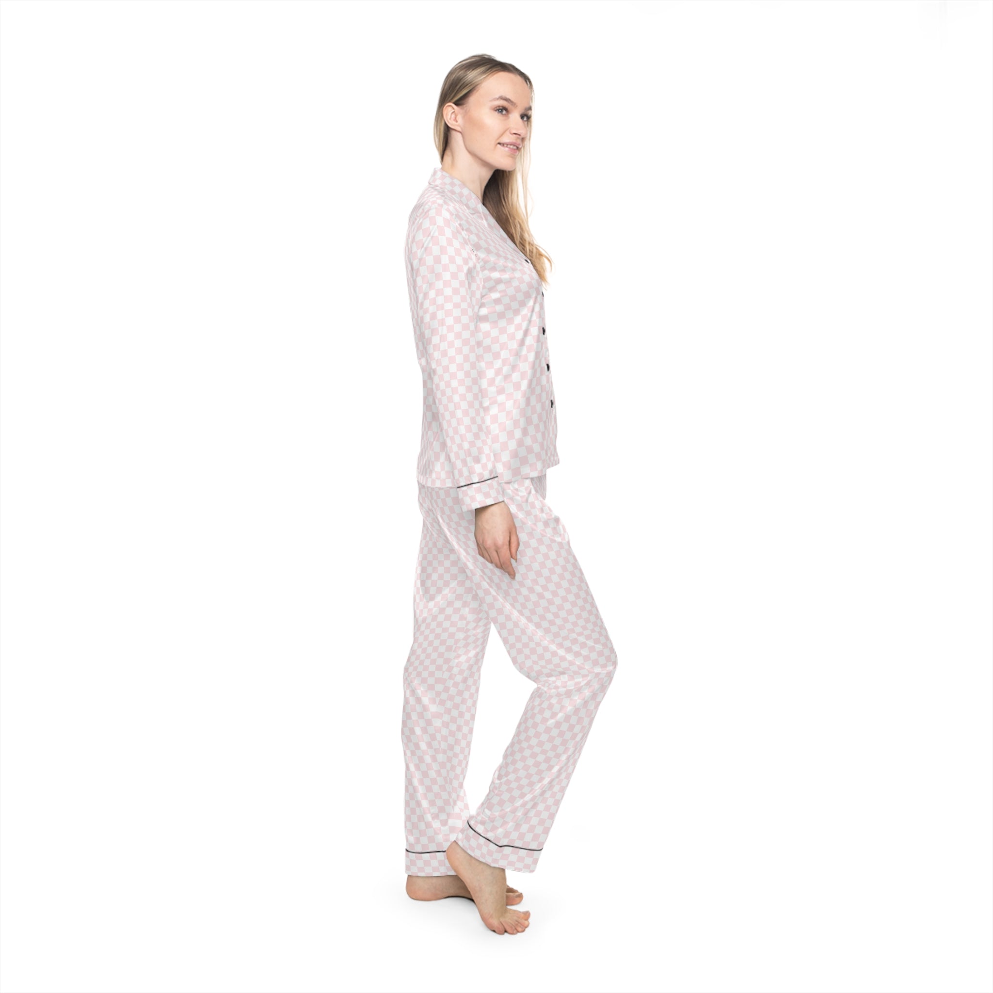 ROSEFOLD Satin Pajamas Set