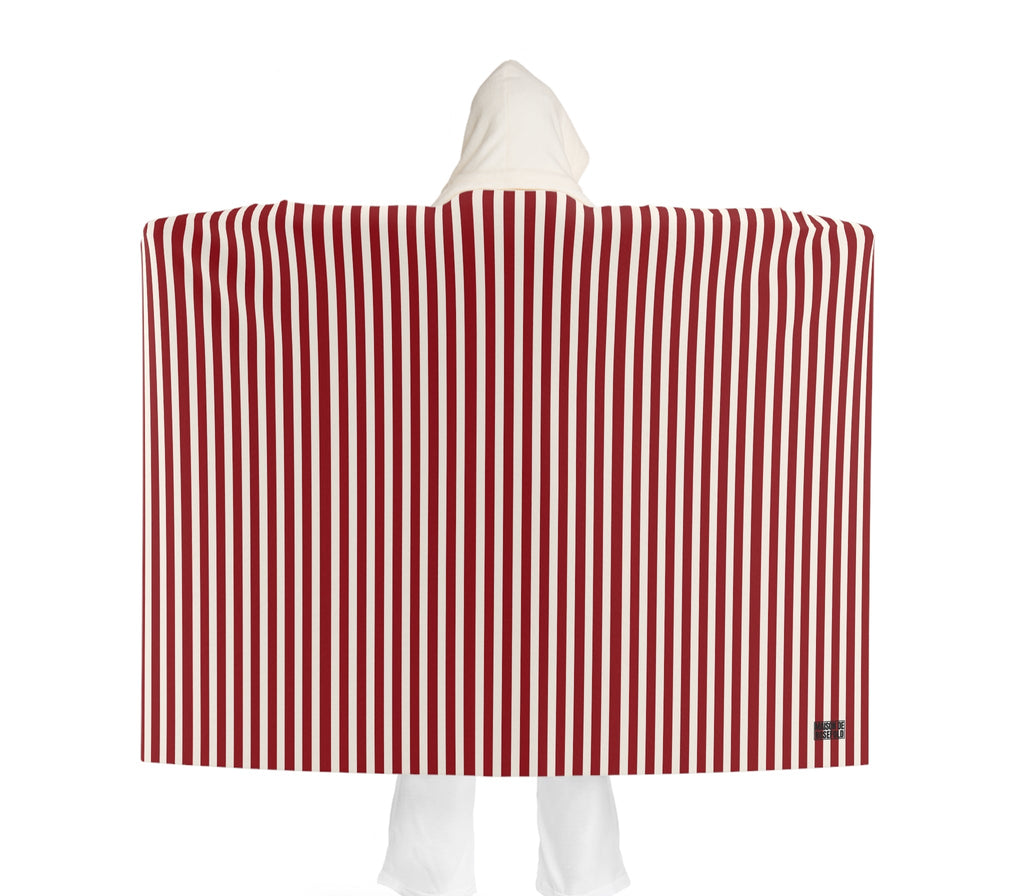 ROSEFOLD Hooded Sherpa Fleece Blanket