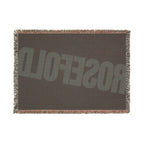 ROSEFOLD Woven Throw Blanket