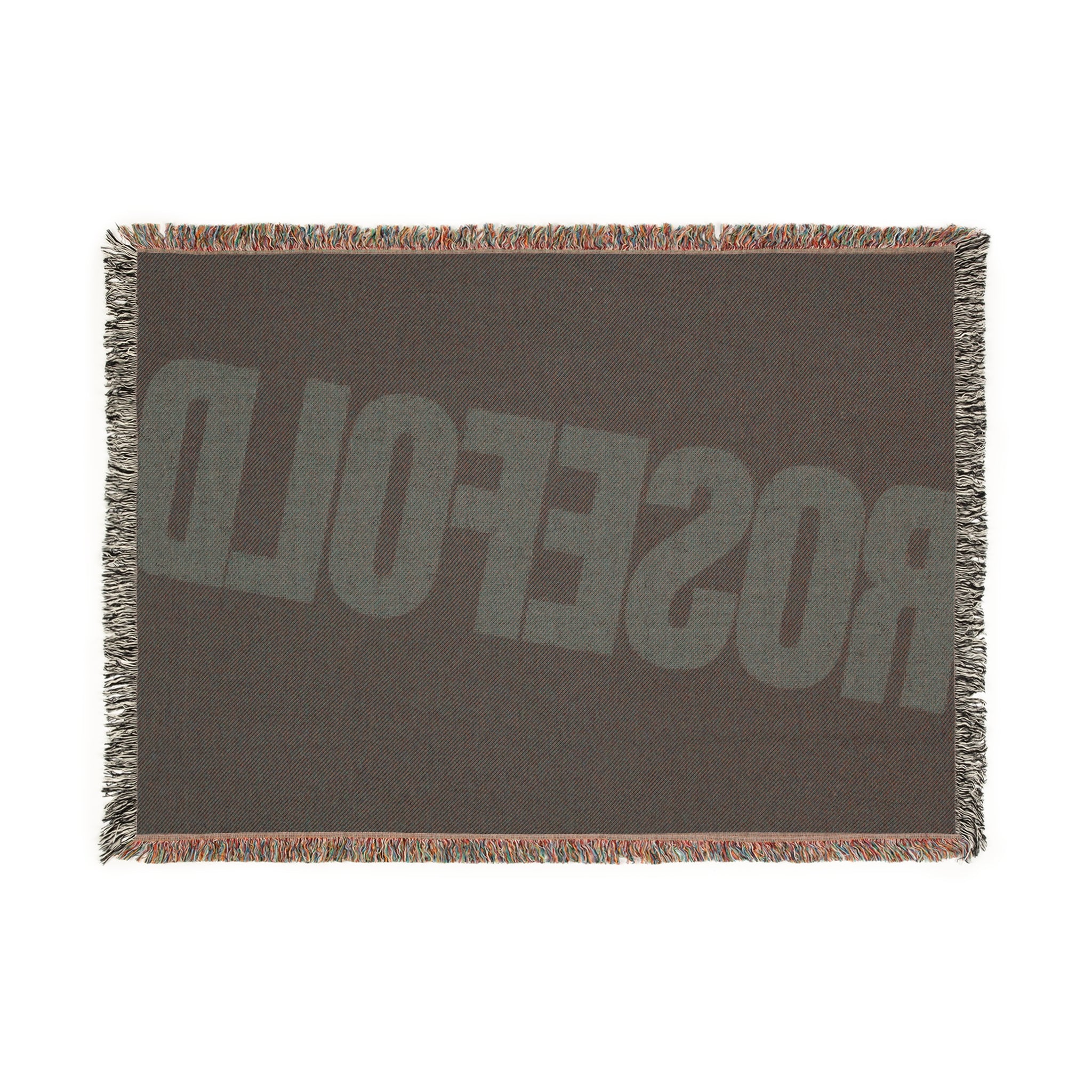 ROSEFOLD Woven Throw Blanket