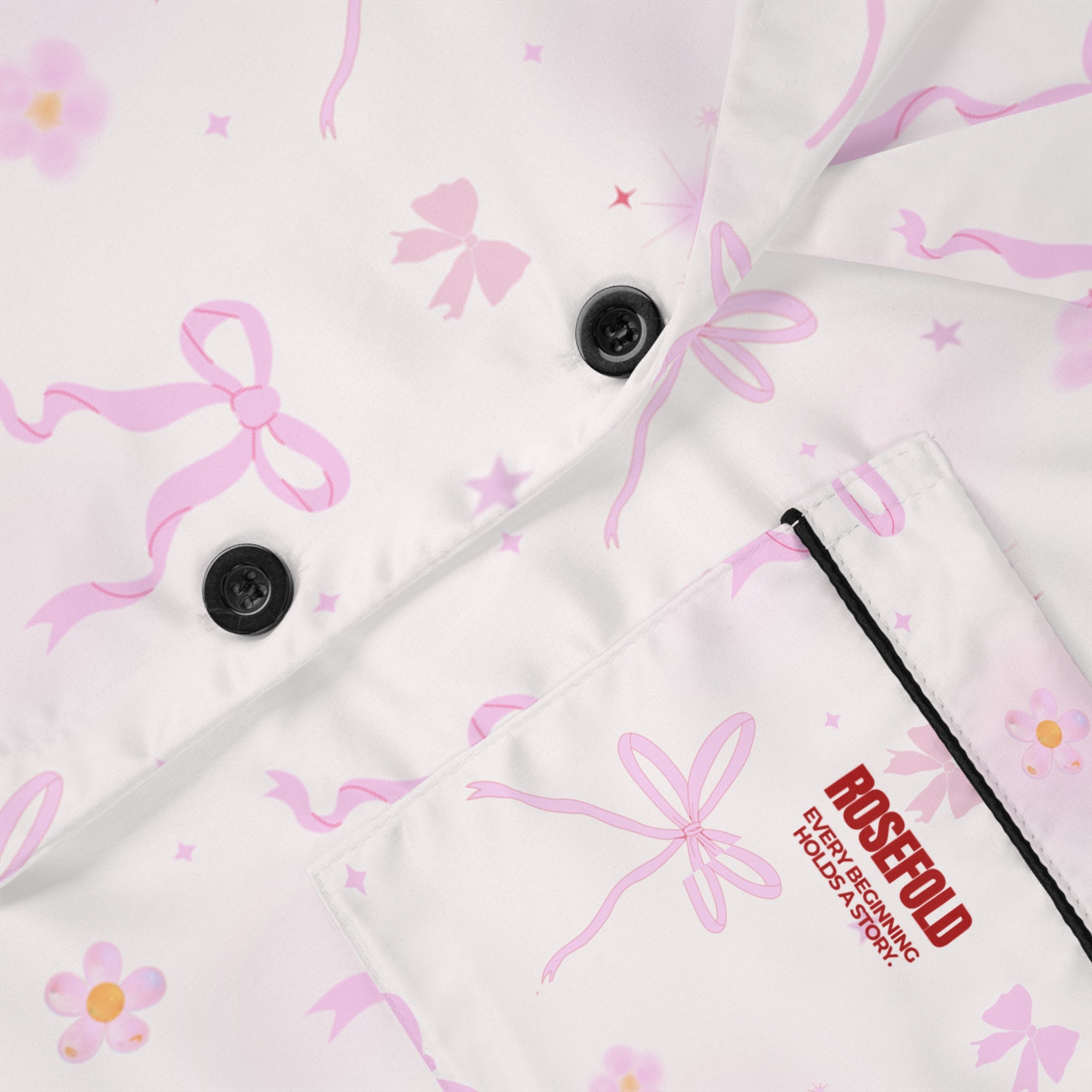 ROSEFOLD Satin Pajamas Set