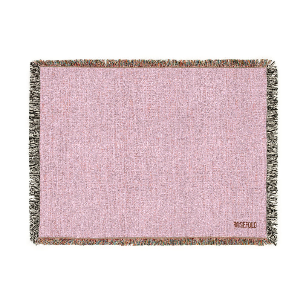 ROSEFOLD Woven Throw Blanket