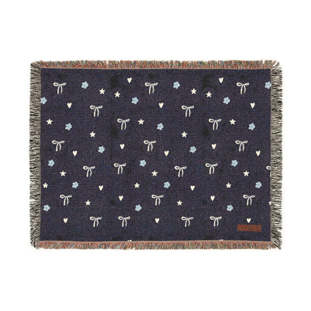 ROSEFOLD Woven Throw Blanket