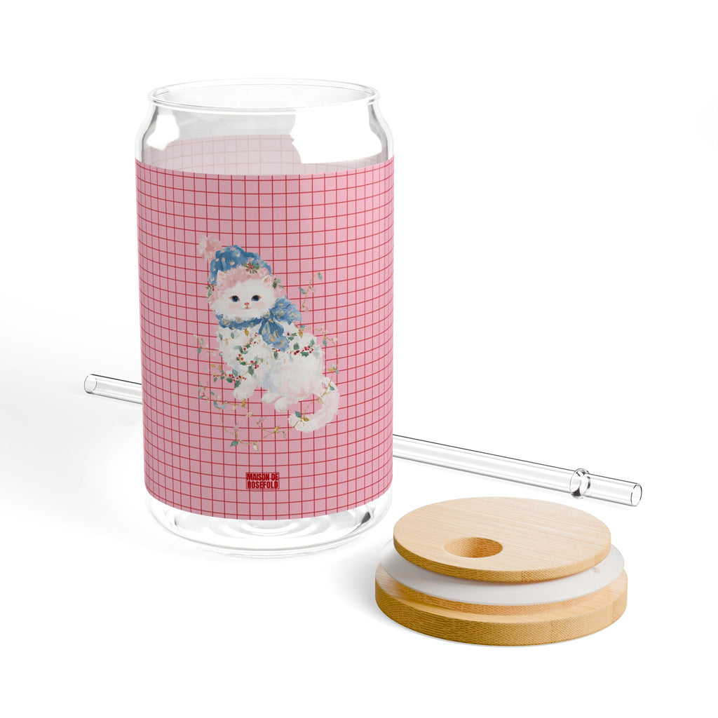 ROSEFOLD Vintage Glass Jar 16oz