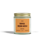 ROSEFOLD Mango Coconut Scented Candle 4oz (Coconut Apricot Wax)