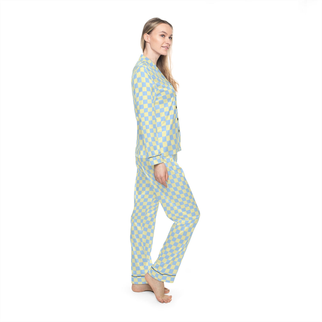 ROSEFOLD Satin Pajamas Set