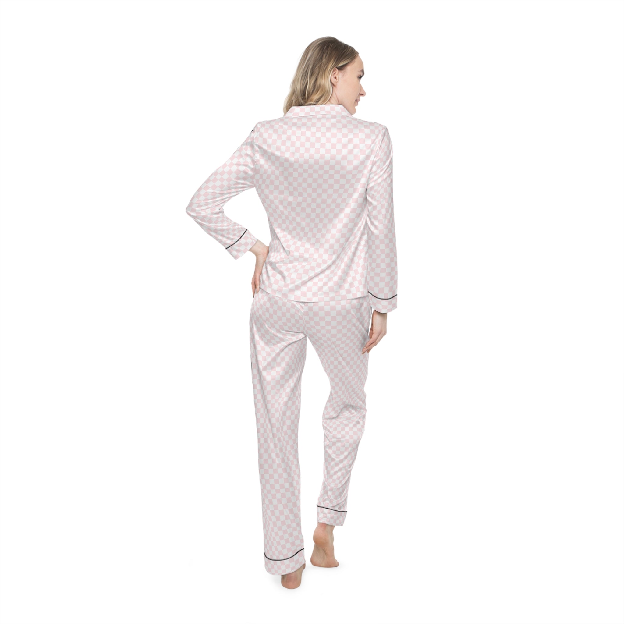 ROSEFOLD Satin Pajamas Set