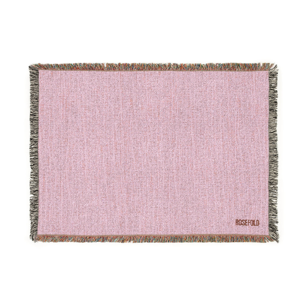 ROSEFOLD Woven Throw Blanket