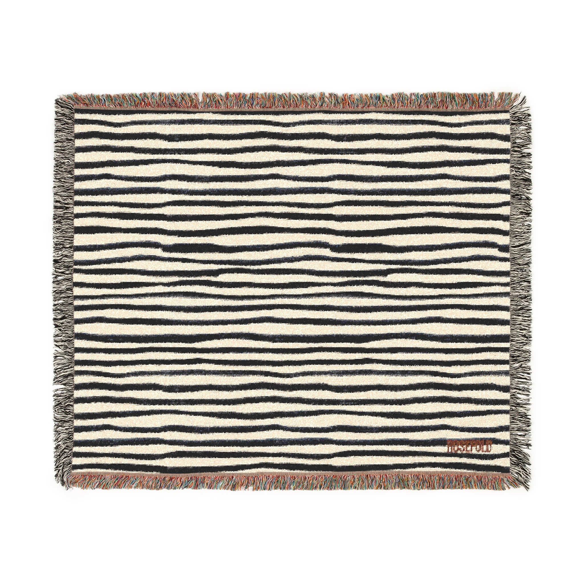ROSEFOLD Woven Throw Blanket
