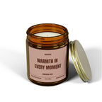 ROSEFOLD Cinnamon Chai Scented Candle 9oz (Coconut Apricot Wax)