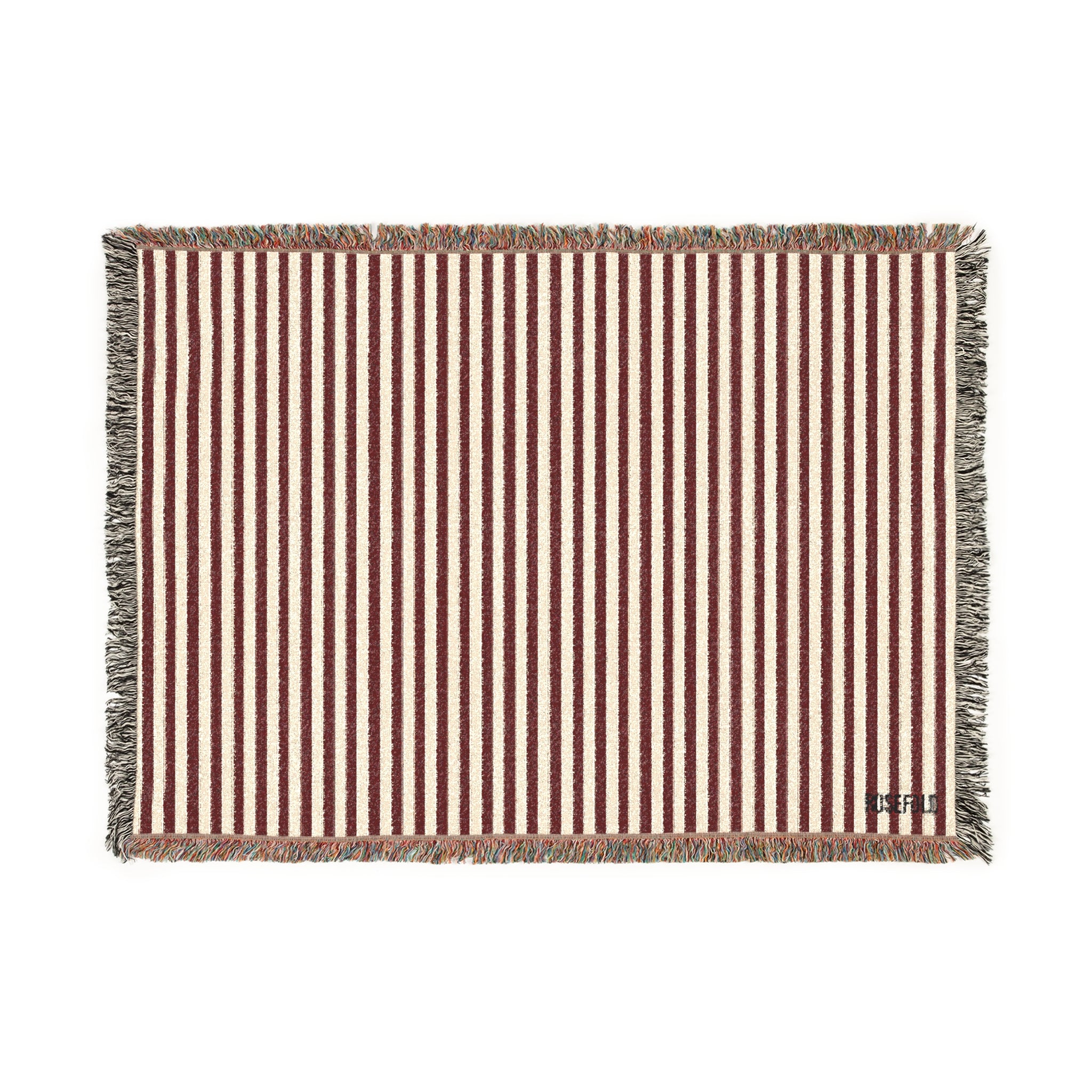 ROSEFOLD Woven Throw Blanket