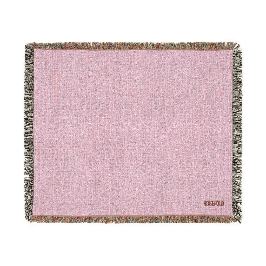 ROSEFOLD Woven Throw Blanket