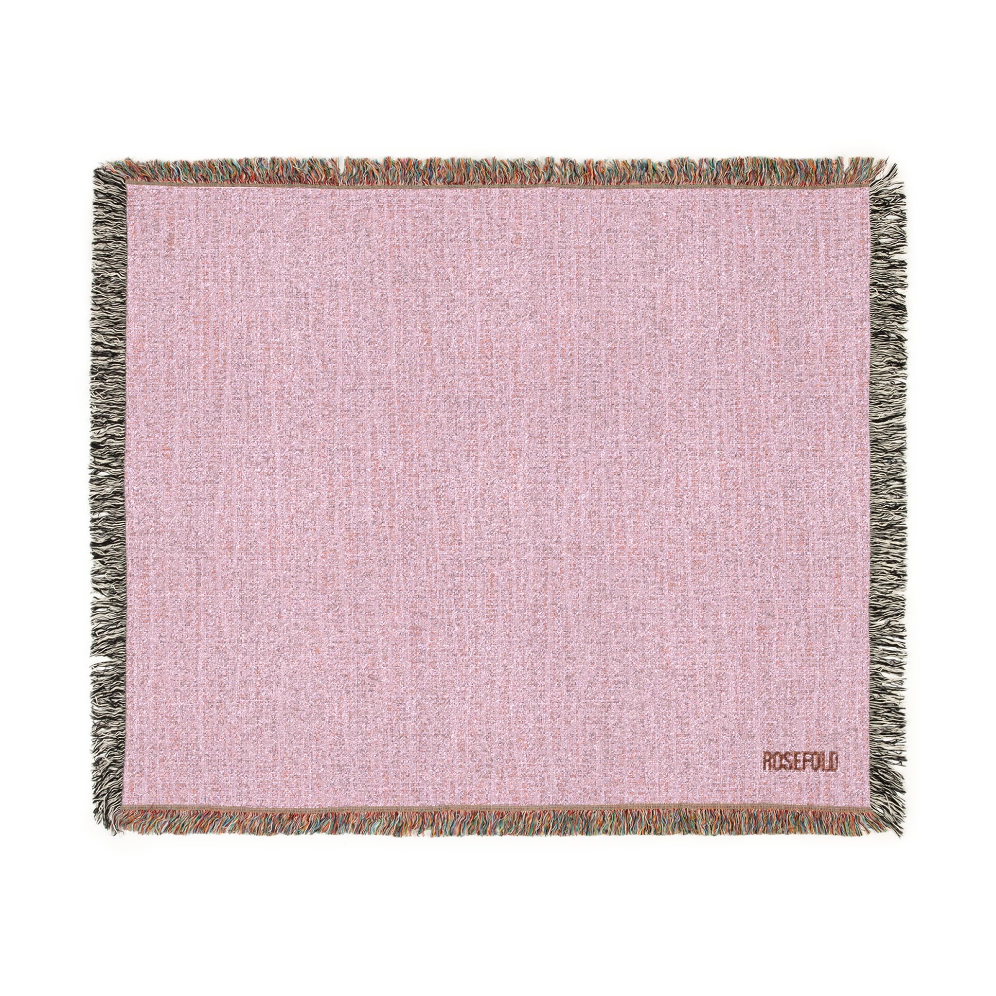 ROSEFOLD Woven Throw Blanket