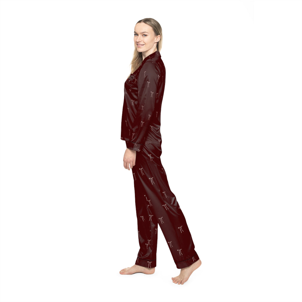 ROSEFOLD Satin Pajamas Set