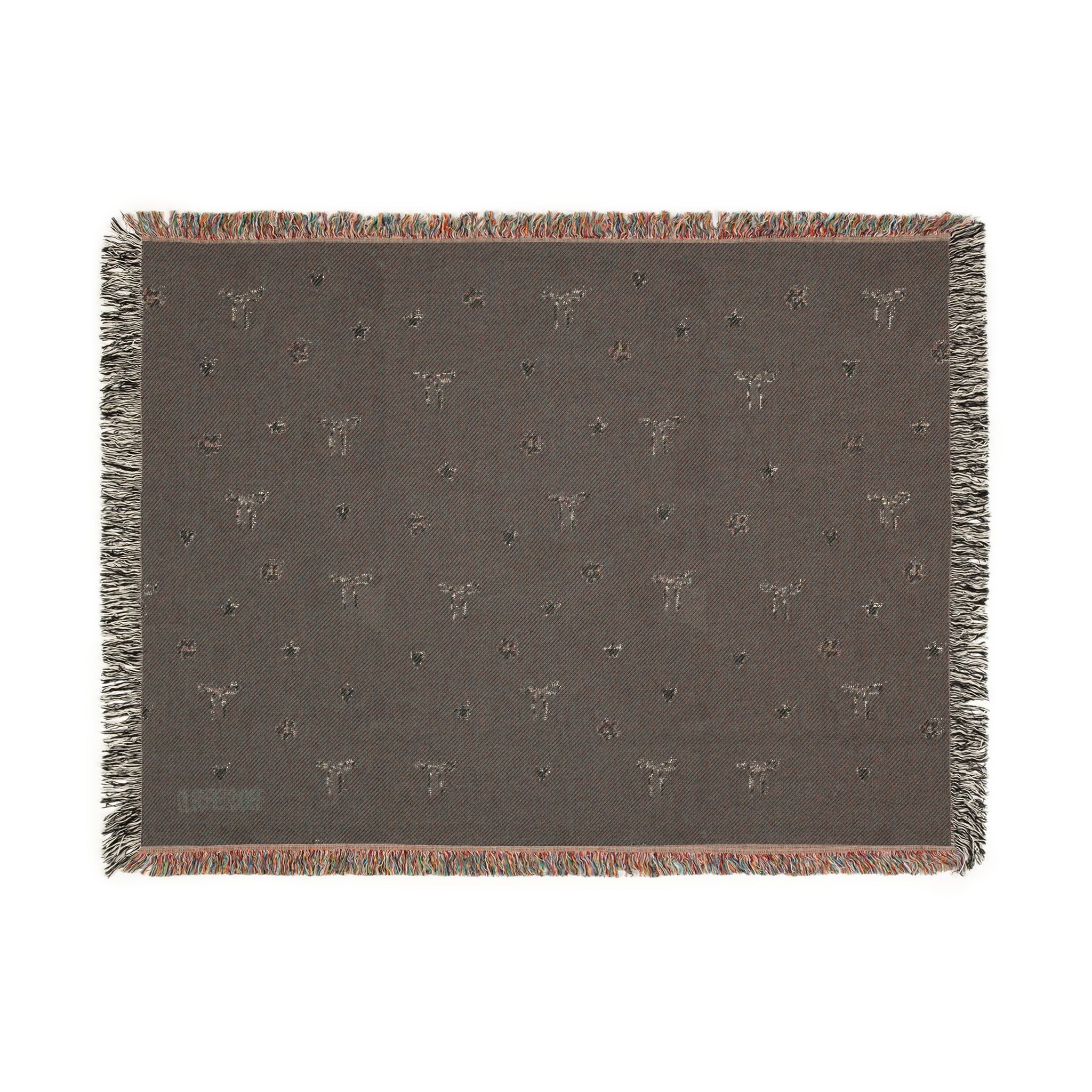 ROSEFOLD Woven Throw Blanket