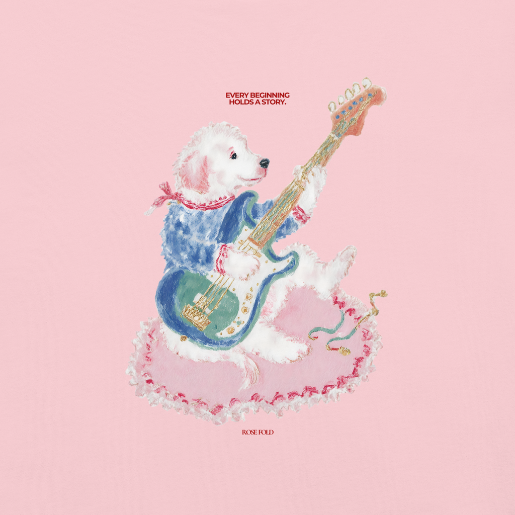 Rockin Pup T-shirt (Garment-Dyed Heavyweight)