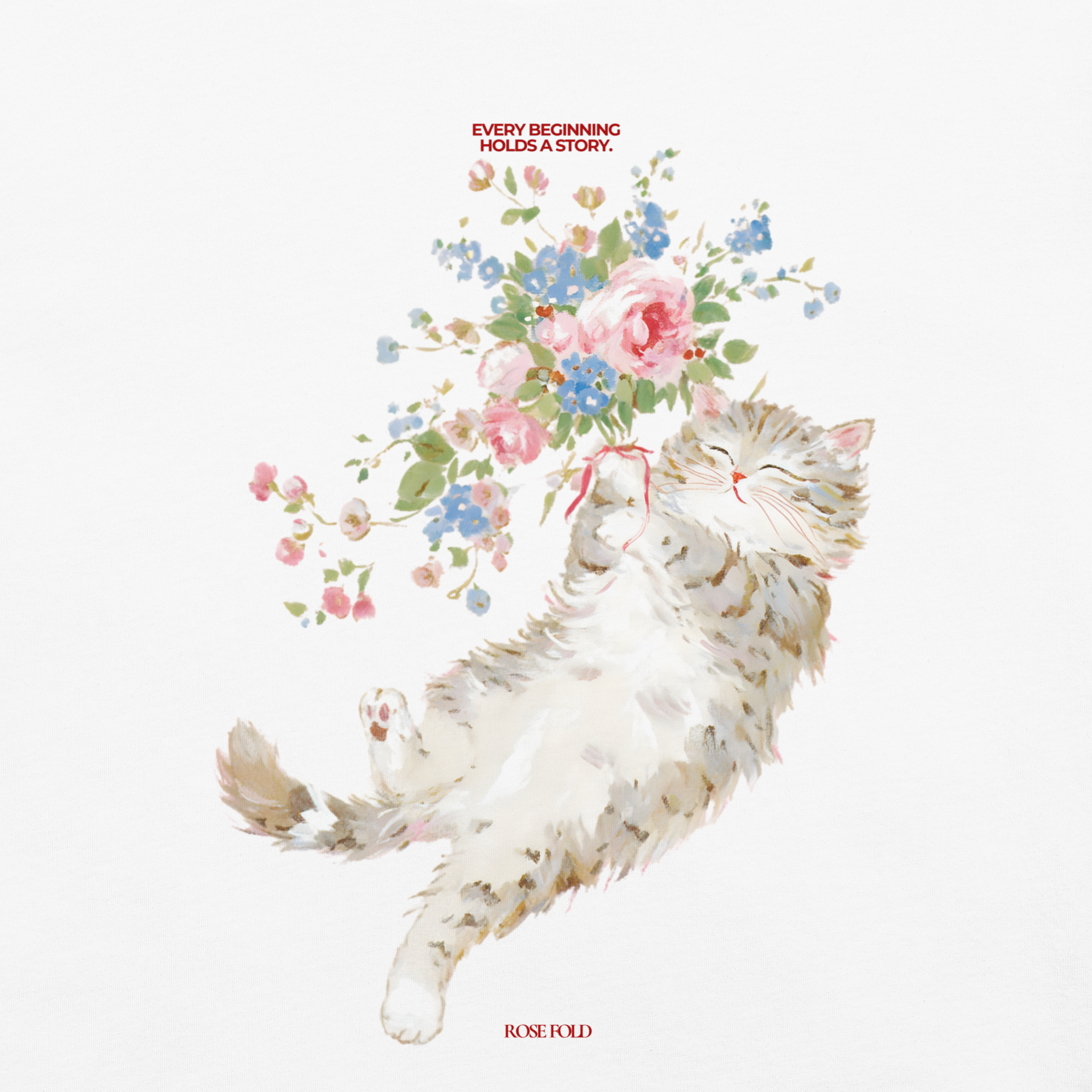 Morning Meow T-shirt (Garment-Dyed Heavyweight)