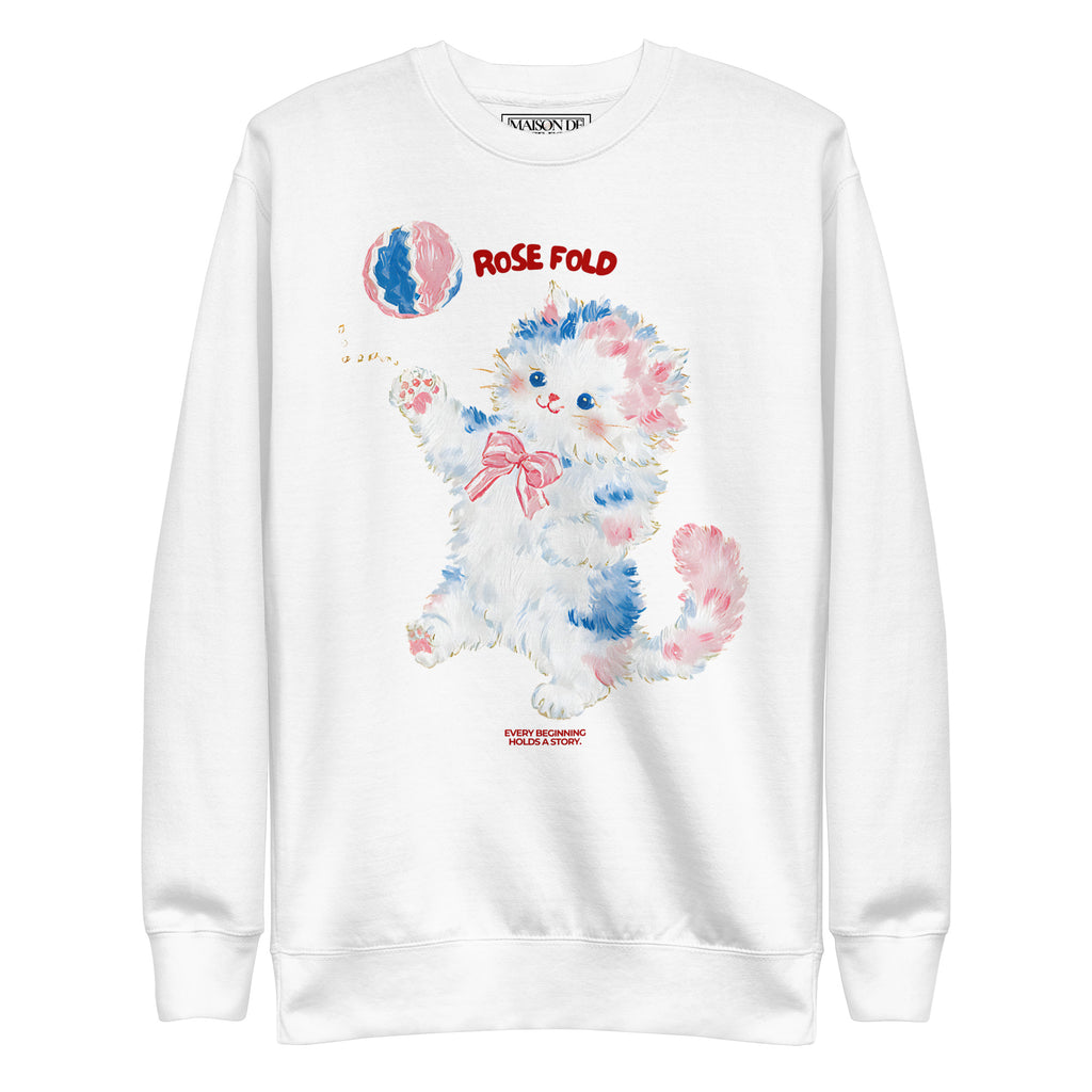 Joyful Catty Days in Christmas Sweatshirt